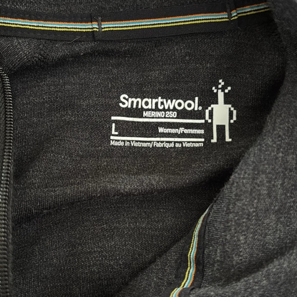 Smartwool gray Quarter-Zip sweater - Picture 5 of 8